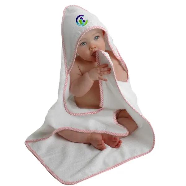 Terry Loop, 30 x 30, Hooded Baby Towel, USA Made - Terry Loop, 30 x 30, Hooded Baby Towel, USA Made - Image 0 of 1