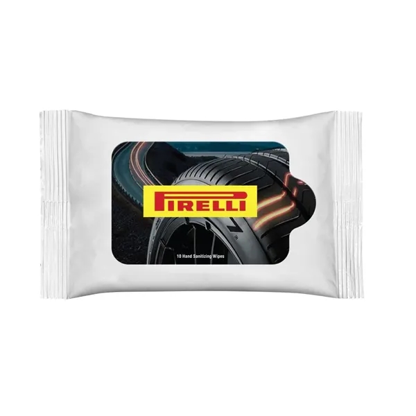 Custom Sanitizing Hand Wipes Travel Pack
