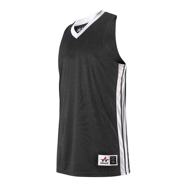 Alleson Athletic Women's Single Ply Basketball Jersey - Alleson Athletic Women's Single Ply Basketball Jersey - Image 1 of 12