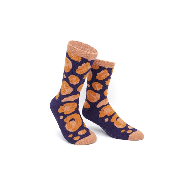 Fuzzy Socks with Rubber Grips - Fuzzy Socks with Rubber Grips - Image 5 of 5