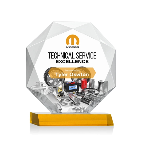 Custom Kitchener VividPrint™ Award - Amber