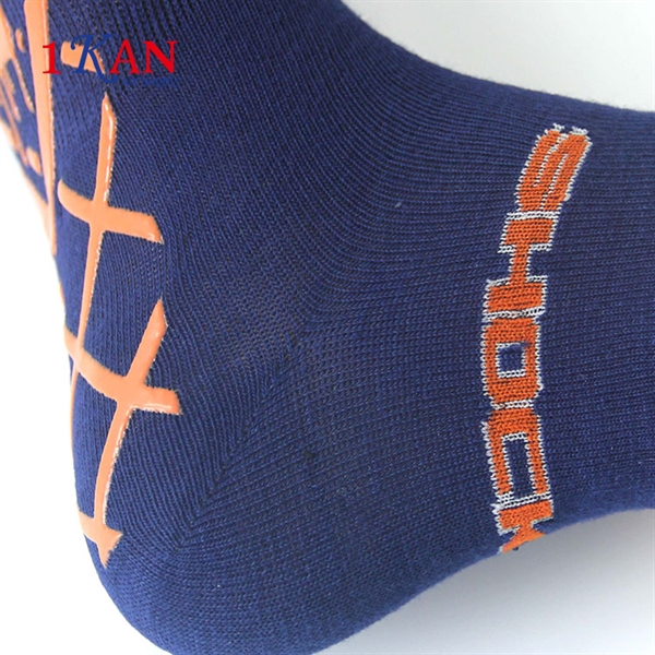 Anti Slip Grip Cotton Crew Socks - Anti Slip Grip Cotton Crew Socks - Image 4 of 5
