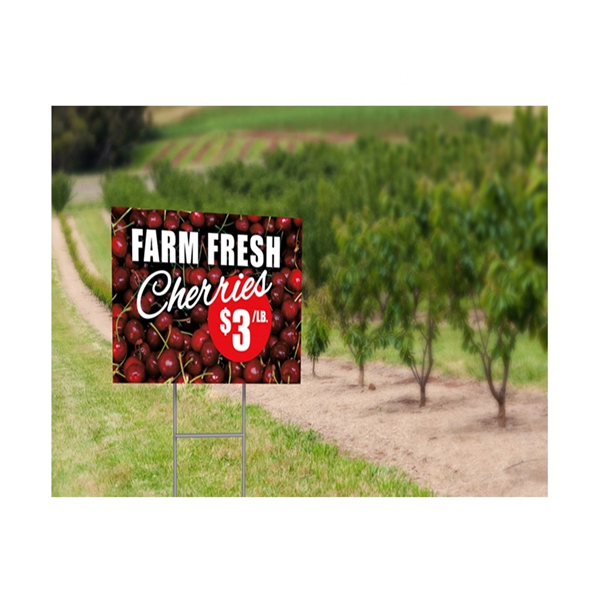 Large Corrugated Yard Sign - Full Color Printed - Large Corrugated Yard Sign - Full Color Printed - Image 0 of 5