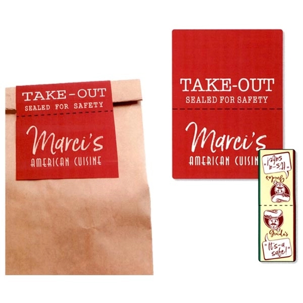 Economy Take-Out Security Labels - Economy Take-Out Security Labels - Image 0 of 0