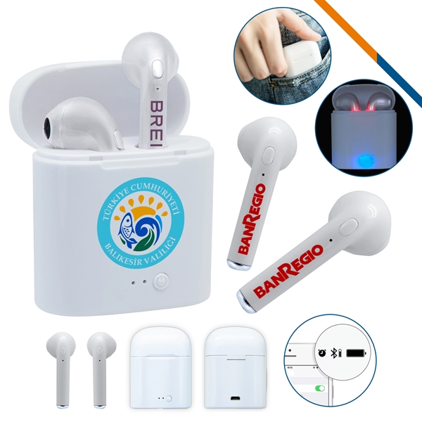 Juno Bluetooth Earbuds - Juno Bluetooth Earbuds - Image 0 of 2