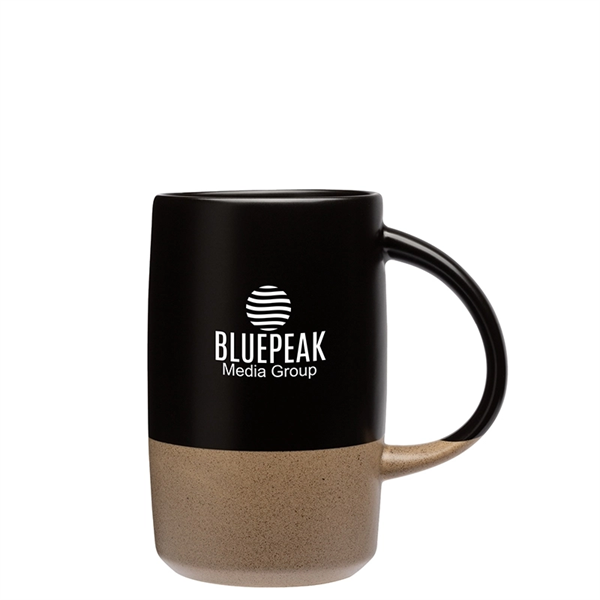 Santander 17 oz. Two-Tone Ceramic Mug - Santander 17 oz. Two-Tone Ceramic Mug - Image 0 of 2