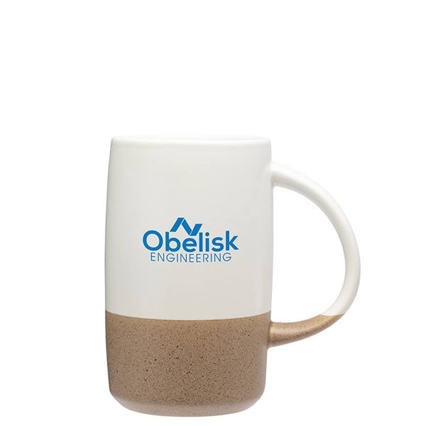 Santander 17 oz. Two-Tone Ceramic Mug - Santander 17 oz. Two-Tone Ceramic Mug - Image 1 of 2