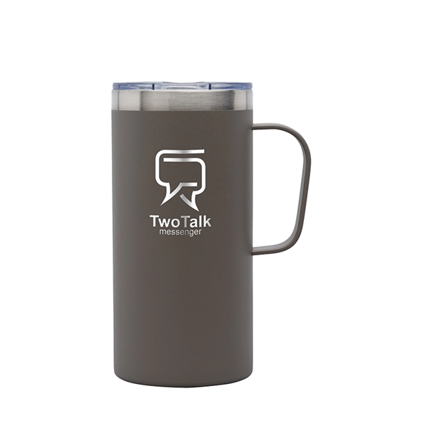Sutcliff 20 oz. Double Wall, Stainless Steel Camping Mug - Sutcliff 20 oz. Double Wall, Stainless Steel Camping Mug - Image 4 of 5