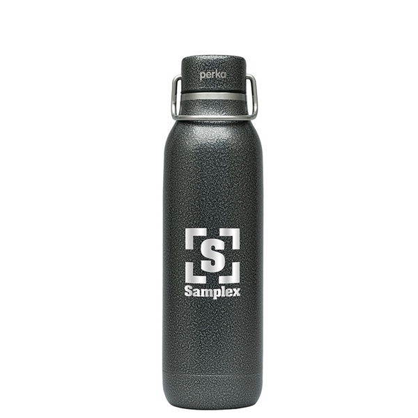 Stainless Steel Insulated Bottle, Gunmetal, 20oz