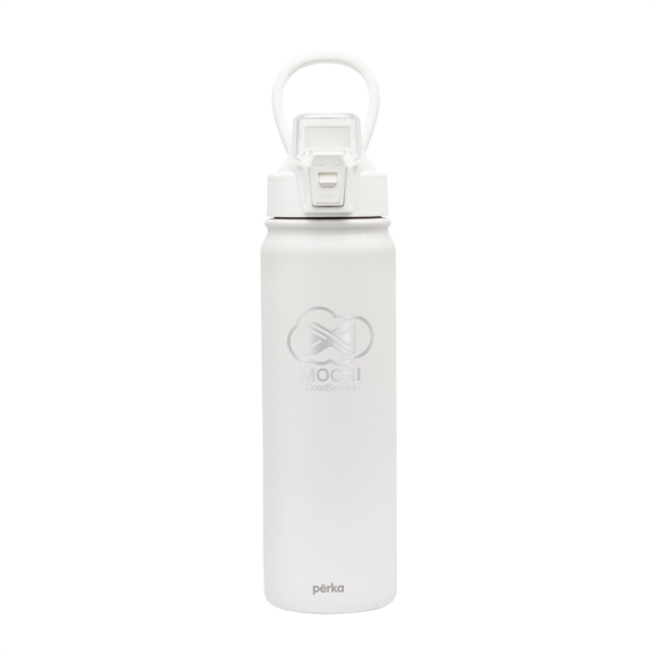 Perka® Rex 24 oz. Double Wall, Stainless Steel Water Bottle - Perka® Rex 24 oz. Double Wall, Stainless Steel Water Bottle - Image 1 of 2