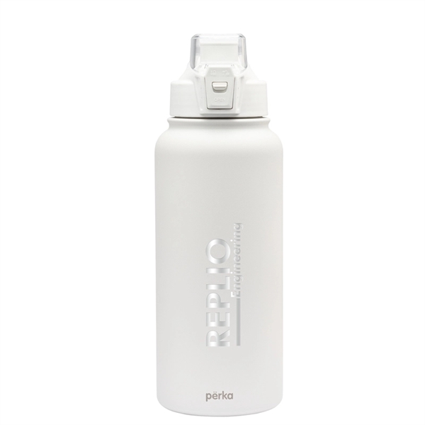 Perka® Rex 32 oz. Double Wall, Stainless Steel Water Bottle - Perka® Rex 32 oz. Double Wall, Stainless Steel Water Bottle - Image 1 of 2