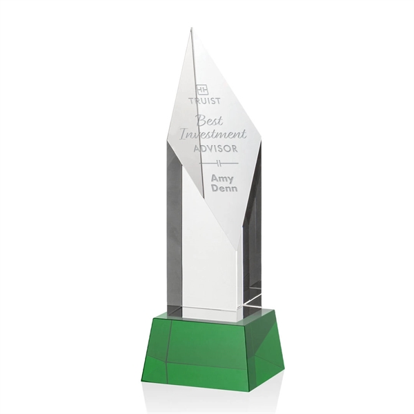 Custom Vertex Award on Base - Green