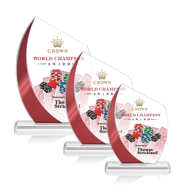 Custom Wadebridge VividPrint™ Award - Red