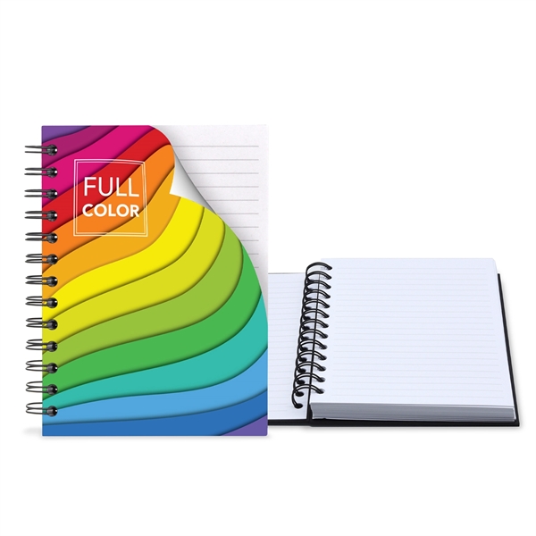5" x 7" Full Color Value Spiral Journal - 5" x 7" Full Color Value Spiral Journal - Image 1 of 1