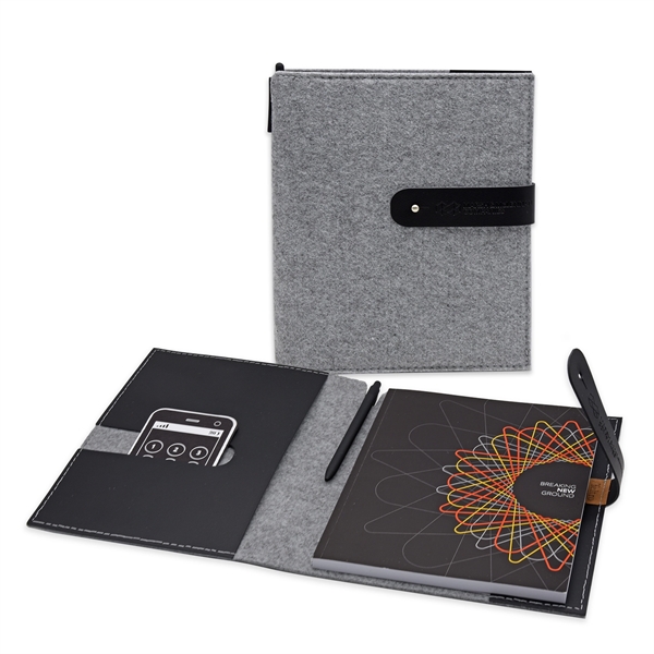 7" x 9" Feltro Collection Refillable Journal Set - 7" x 9" Feltro Collection Refillable Journal Set - Image 0 of 12