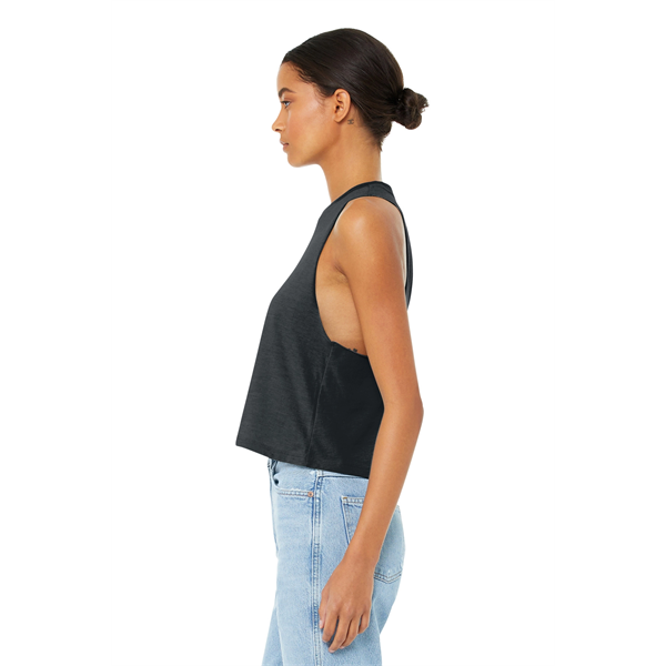 BELLA+CANVAS Women's Racerback Cropped Tank. - BELLA+CANVAS Women's Racerback Cropped Tank. - Image 12 of 40