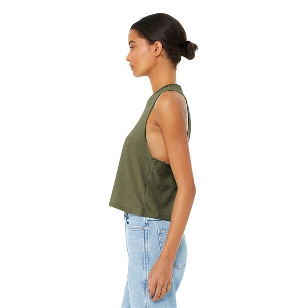 BELLA+CANVAS Women's Racerback Cropped Tank. - BELLA+CANVAS Women's Racerback Cropped Tank. - Image 16 of 40