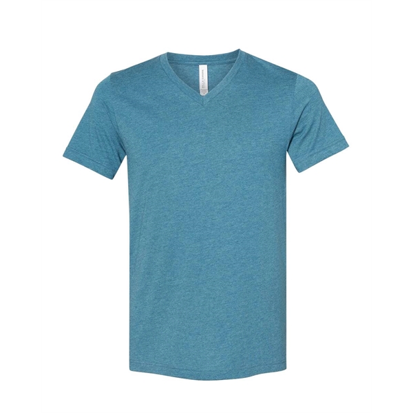 BELLA + CANVAS Heather CVC V-Neck Tee - BELLA + CANVAS Heather CVC V-Neck Tee - Image 13 of 36