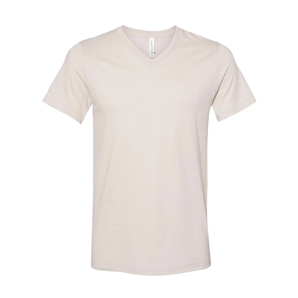 BELLA + CANVAS Heather CVC V-Neck Tee - BELLA + CANVAS Heather CVC V-Neck Tee - Image 15 of 36