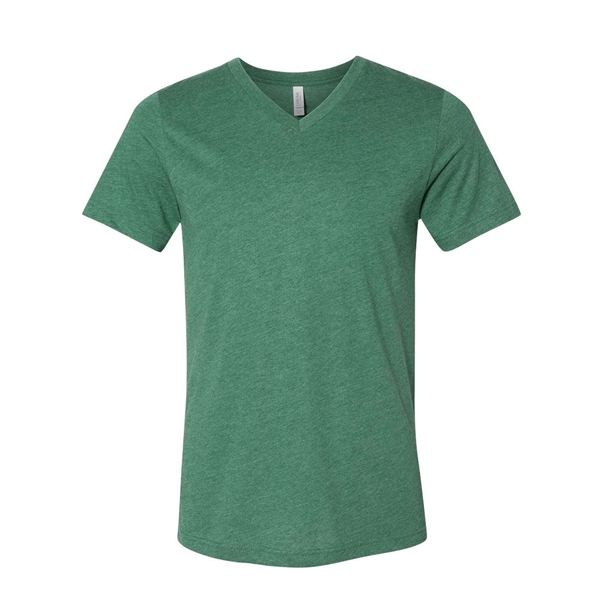 BELLA + CANVAS Heather CVC V-Neck Tee - BELLA + CANVAS Heather CVC V-Neck Tee - Image 17 of 36