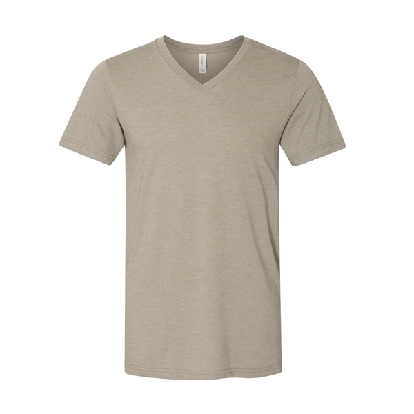 BELLA + CANVAS Heather CVC V-Neck Tee - BELLA + CANVAS Heather CVC V-Neck Tee - Image 29 of 36