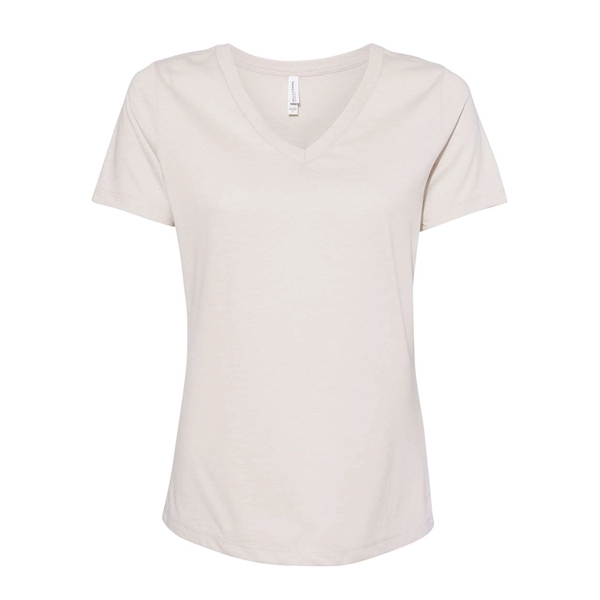 BELLA + CANVAS Women's Relaxed Heather CVC V-Neck Tee - BELLA + CANVAS Women's Relaxed Heather CVC V-Neck Tee - Image 7 of 26