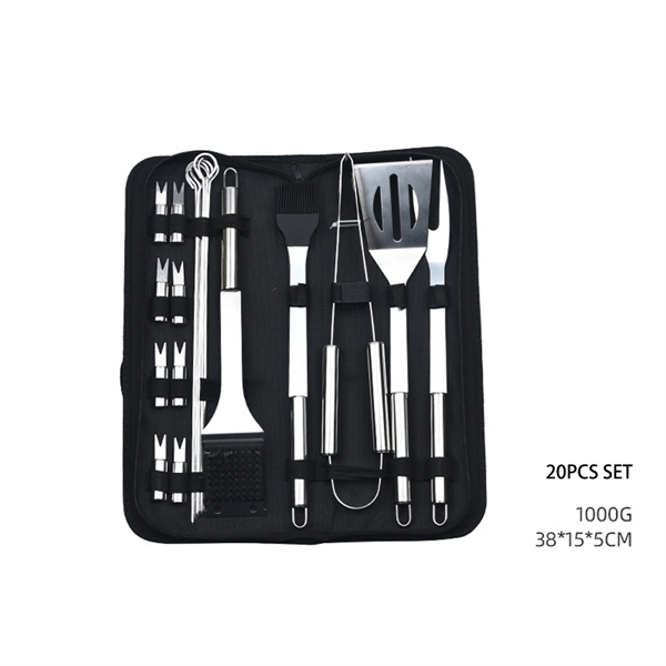 9Pcs Heavy Duty BBQ Grill Tool Set - 9Pcs Heavy Duty BBQ Grill Tool Set - Image 6 of 6