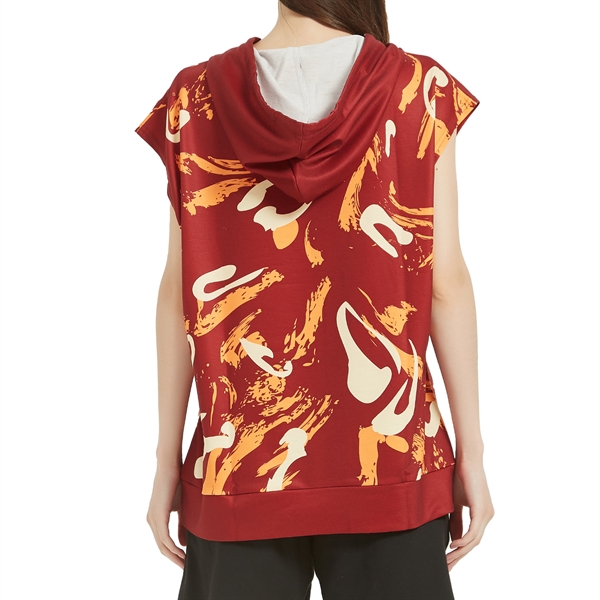 Sleeveless Pullover Hoodie - Sleeveless Pullover Hoodie - Image 4 of 4