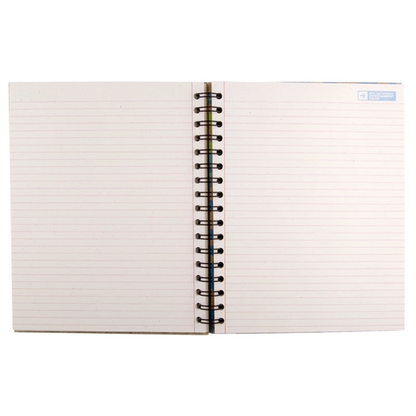 7" x 9" Full Color Laminated Spiral Journal - 7" x 9" Full Color Laminated Spiral Journal - Image 3 of 3