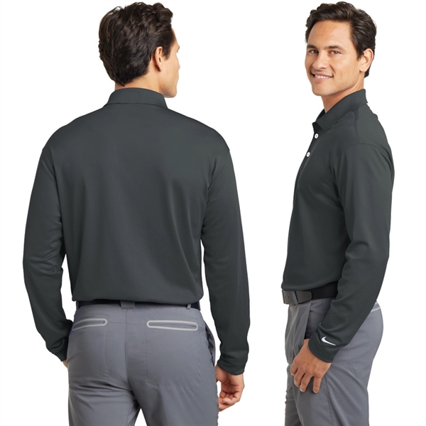 Nike Tall Long Sleeve Dri-FIT Stretch Tech Polo - Nike Tall Long Sleeve Dri-FIT Stretch Tech Polo - Image 1 of 5