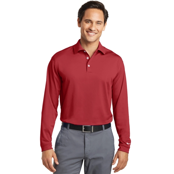 Nike Tall Long Sleeve Dri-FIT Stretch Tech Polo - Nike Tall Long Sleeve Dri-FIT Stretch Tech Polo - Image 5 of 5