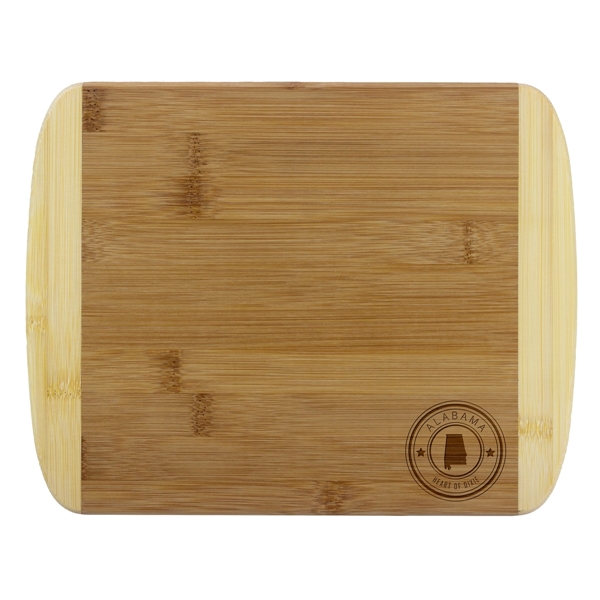 State Stamp 2-Tone 11" Cutting Board - State Stamp 2-Tone 11" Cutting Board - Image 1 of 49