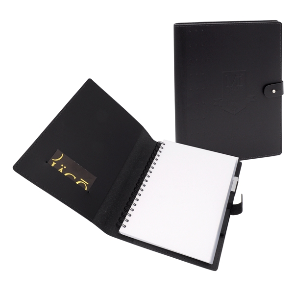 7" x 10" Madison Avenue Leather Refillable Journal - 7" x 10" Madison Avenue Leather Refillable Journal - Image 0 of 9