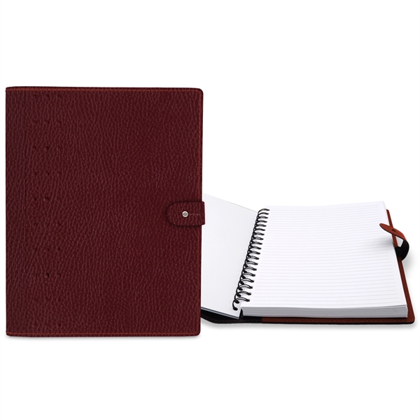 7" x 10" Madison Avenue Leather Refillable Journal - 7" x 10" Madison Avenue Leather Refillable Journal - Image 4 of 9