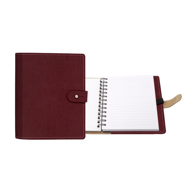 5" x 7" Madison Avenue Leather Refillable Journal - 5" x 7" Madison Avenue Leather Refillable Journal - Image 4 of 9