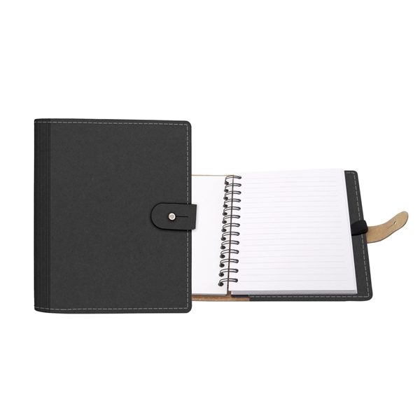 5" x 7" Madison Avenue Leather Refillable Journal - 5" x 7" Madison Avenue Leather Refillable Journal - Image 6 of 9