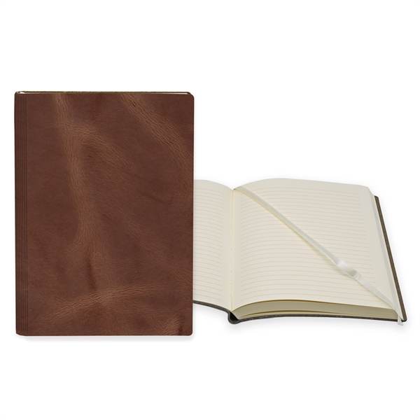 5.75" x 8.5" Leather Bookbound Journals - 5.75" x 8.5" Leather Bookbound Journals - Image 9 of 10