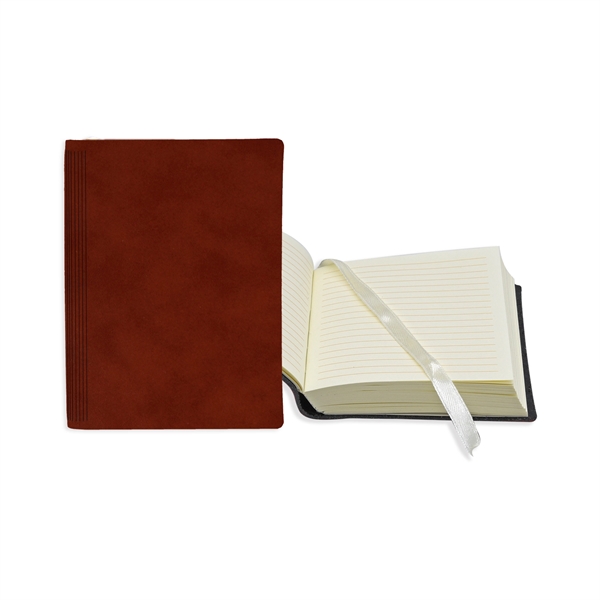 3" x 4" Leather Bookbound Journal - 3" x 4" Leather Bookbound Journal - Image 0 of 8