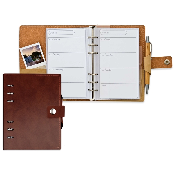 5" x 7" Leather Covers Infinity Refillable Journals - 5" x 7" Leather Covers Infinity Refillable Journals - Image 2 of 10