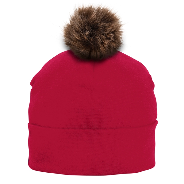 Unisex pompom toque - Unisex pompom toque - Image 5 of 9
