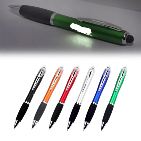 LED Lighting Up Touch Screen Pen - LED Lighting Up Touch Screen Pen - Image 0 of 2