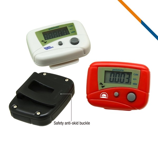 Clip-on Pedometer - Clip-on Pedometer - Image 0 of 3