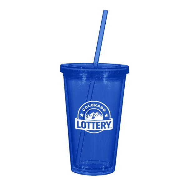 16 Oz. Newport Acrylic Tumbler - 16 Oz. Newport Acrylic Tumbler - Image 2 of 28