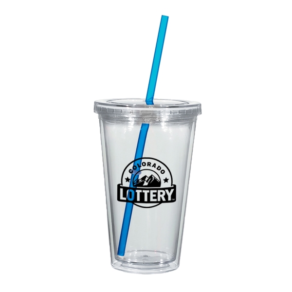 16 Oz. Newport Acrylic Tumbler - 16 Oz. Newport Acrylic Tumbler - Image 27 of 28