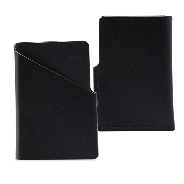 VERTICAL LEATHER BUSINESS CARDS WALLET - VERTICAL LEATHER BUSINESS CARDS WALLET - Image 2 of 10