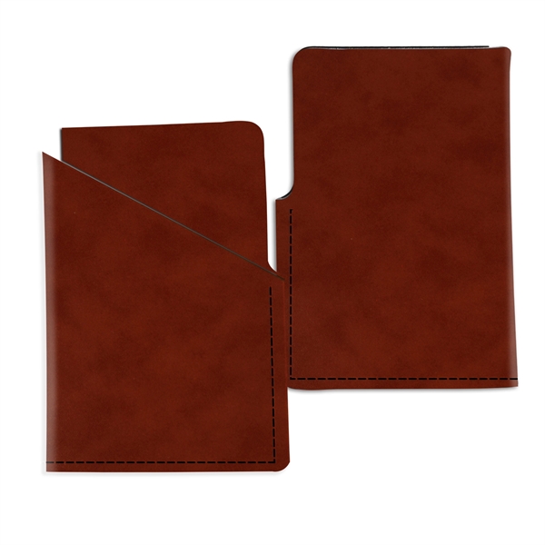 VERTICAL LEATHER BUSINESS CARDS WALLET - VERTICAL LEATHER BUSINESS CARDS WALLET - Image 4 of 10