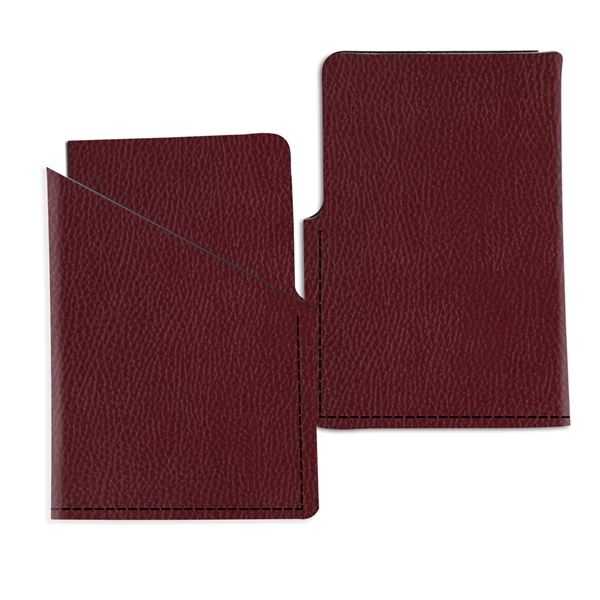 VERTICAL LEATHER BUSINESS CARDS WALLET - VERTICAL LEATHER BUSINESS CARDS WALLET - Image 5 of 10