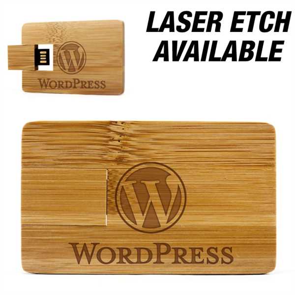 Wooden Card USB Drive - Wooden Card USB Drive - Image 3 of 10