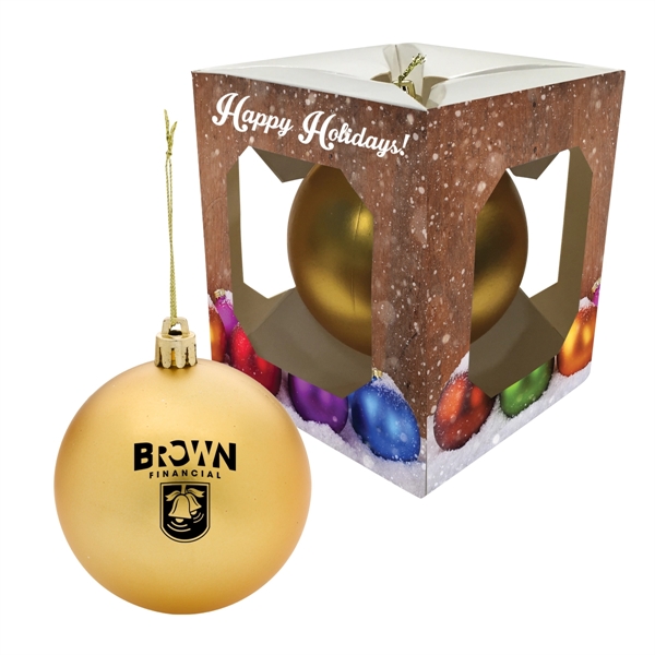 Round Ornament With Custom Window Box - Round Ornament With Custom Window Box - Image 0 of 0