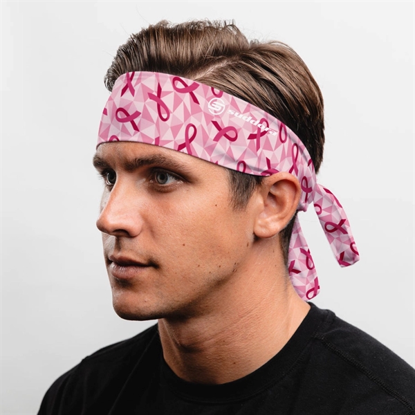 CoolMax 160G moisture wicking adult Headband w/ Micro pores - CoolMax 160G moisture wicking adult Headband w/ Micro pores - Image 2 of 6